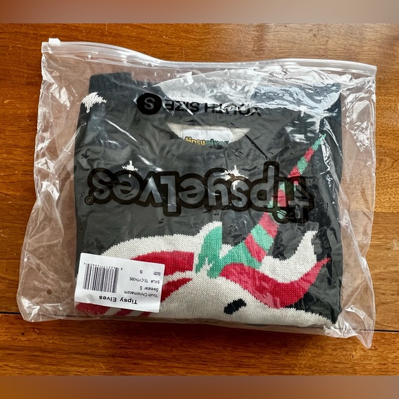 NWT Kids Unicorn “Ugly” Christmas Sweater - Picture 7 of 8